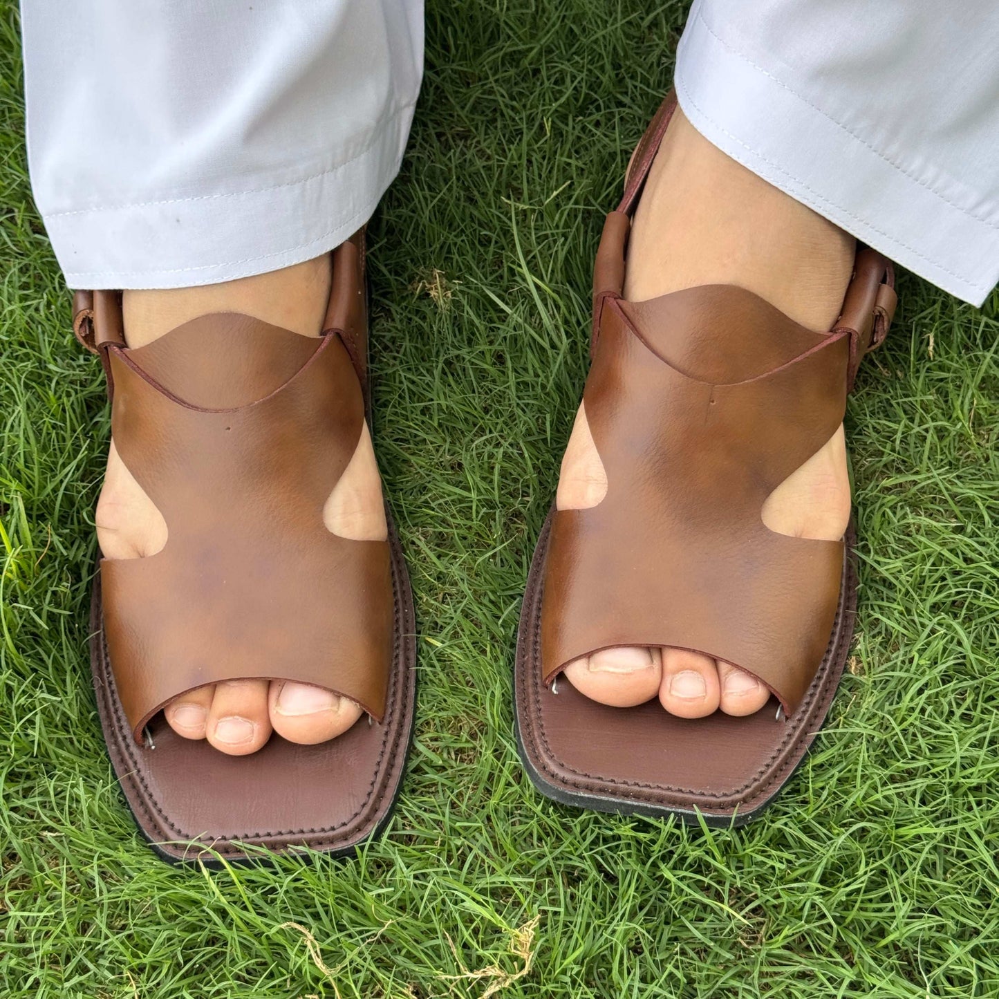 Handmade Premium leather Panjedar Chappal