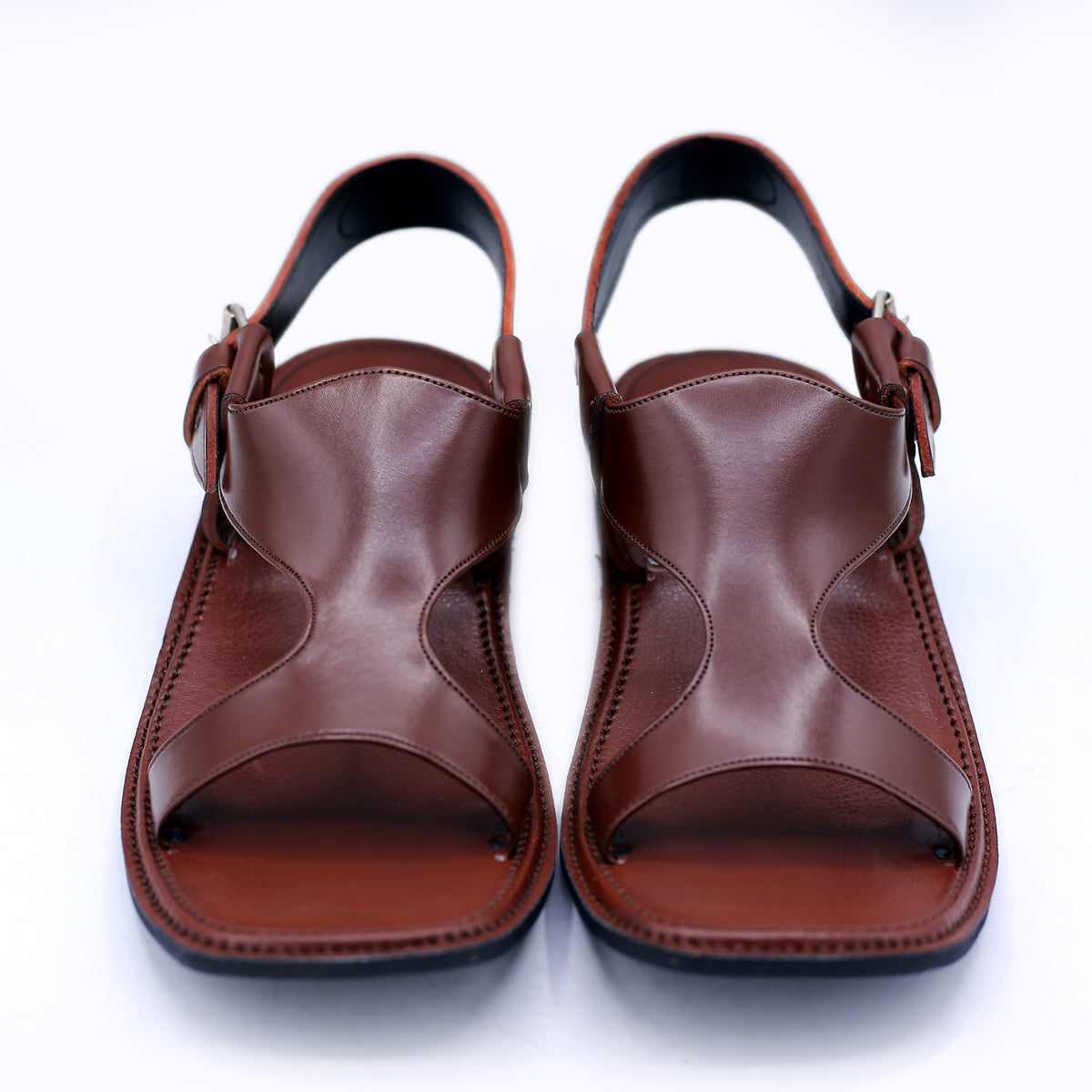 Handcrafted Brown Panjedar Chappal