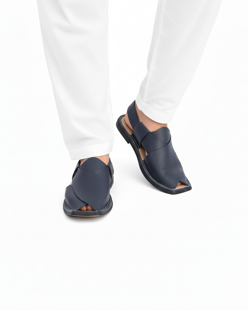 Pure Leather Handmade Zalmi Chappal PC#10026