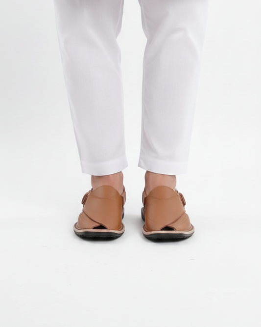 Traditional Handmade Peshawari Chappal For Men