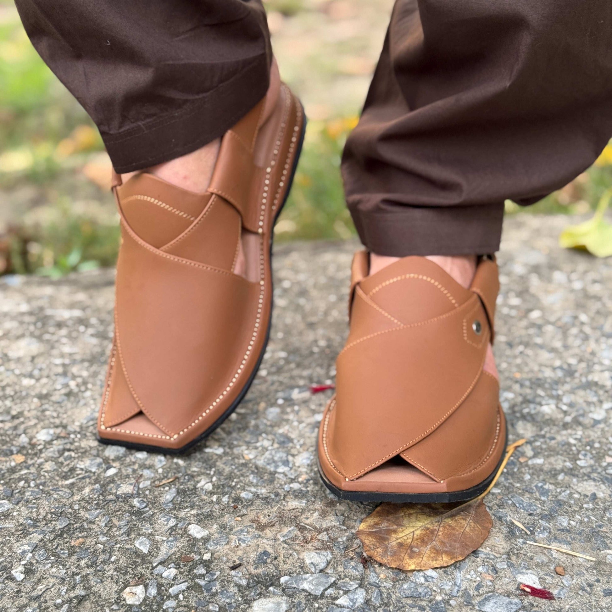 Peshawar Zalmi Chappal – Handmade Premium Leather