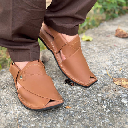 Peshawar Zalmi Chappal – Handmade Premium Leather
