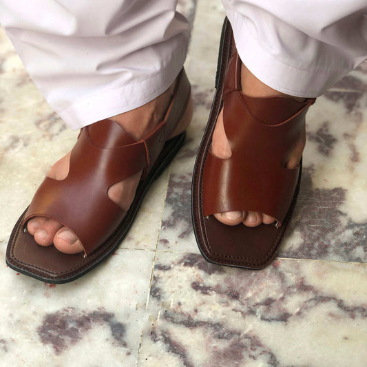 Handmade Pure Leather Panjedar Chappal