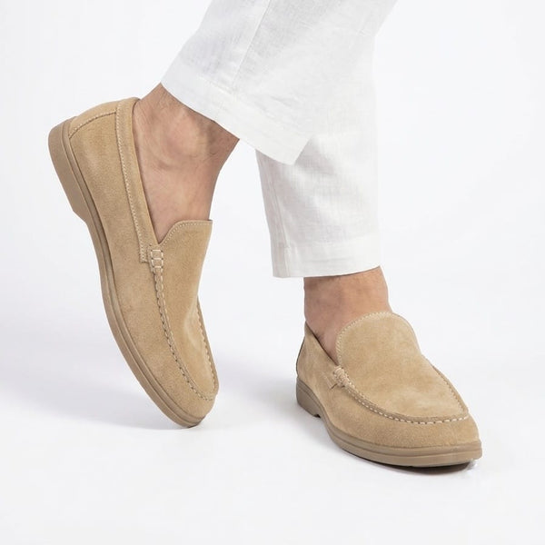 Loro Piana Inspired Off White Loafers