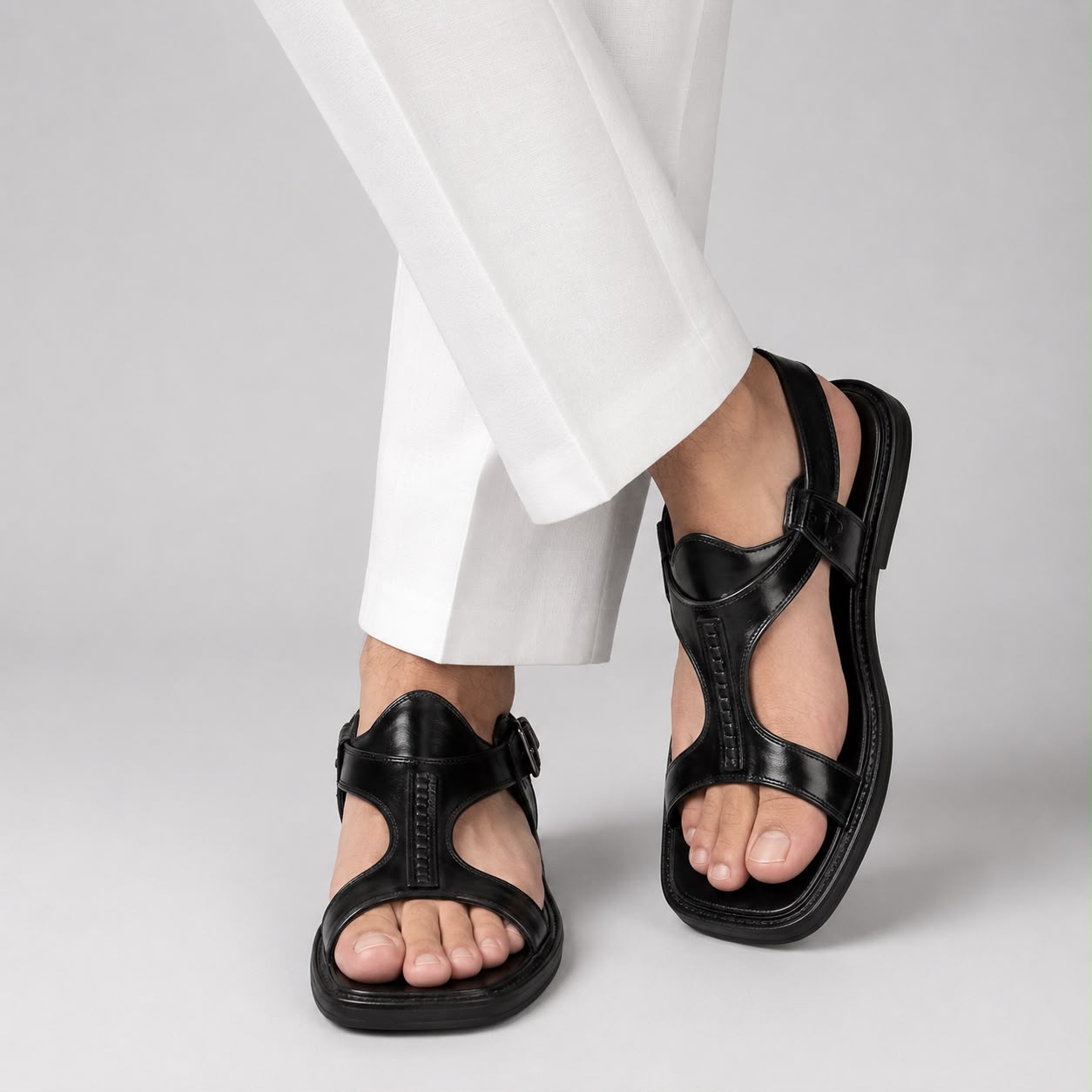 Premium Handmade Pure Leather Panjedar Chappal