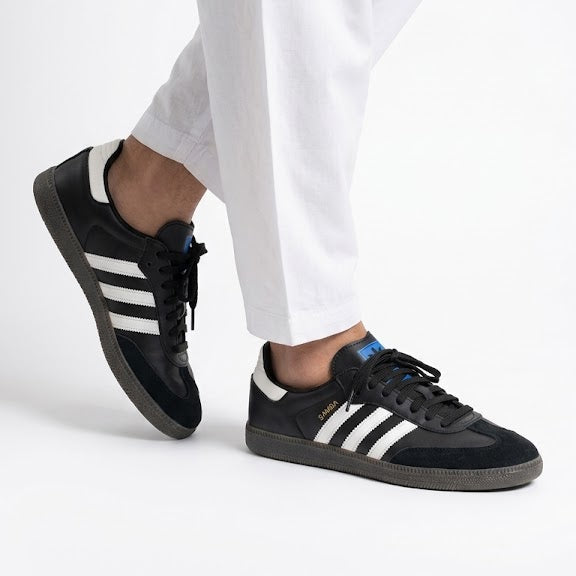 Classic Samba Lace-Up Sneakers