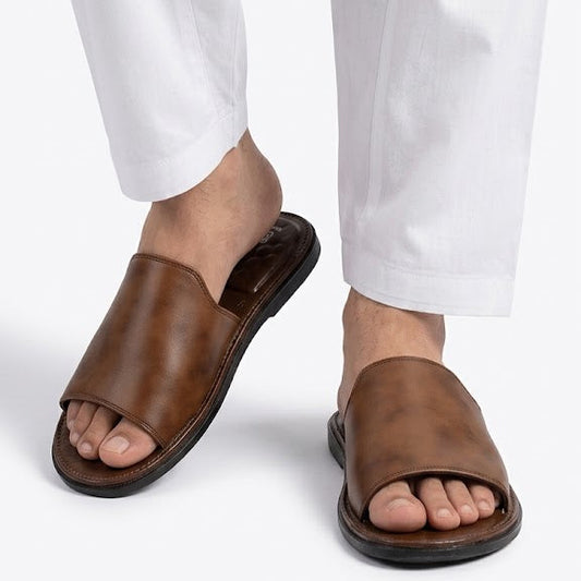 Men’s Handmade Leather soft Slipper