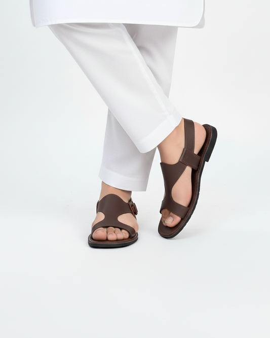 Handmade Pure Leather Panjdar Chappal P#10012